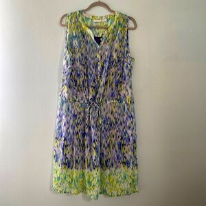 Liz Claiborne Multi-Color Sleeveless Dress